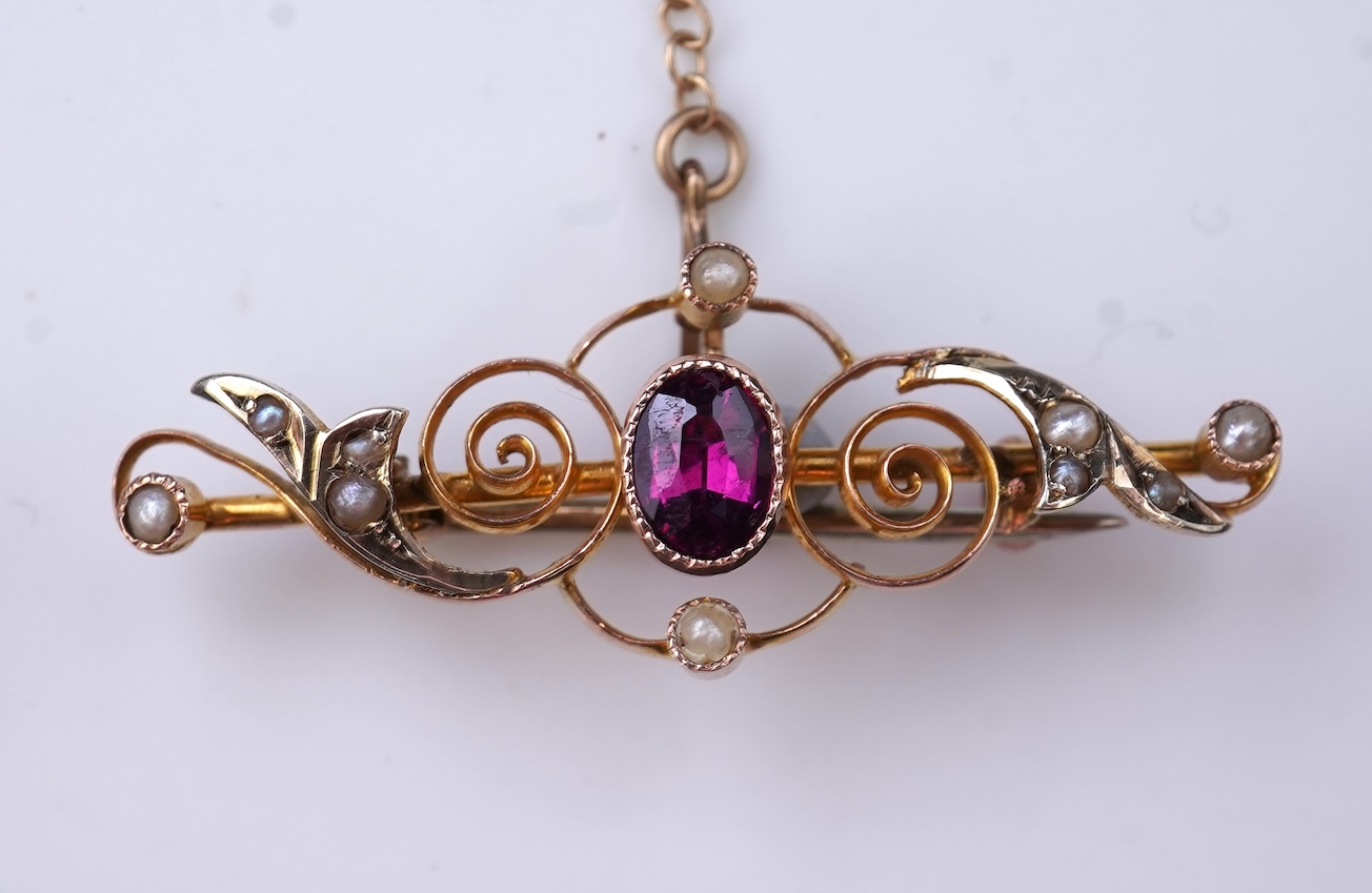 A collection of brooches, early 20th century and later